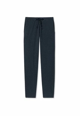 SCHIESSER Schlafanzug Hose Lang Mix & Relax Organic Cotton Dunkelblau Gepunktet 3 SCHIESSER Schlafanzug Hose Lang Mix & Relax Organic Cotton Dunkelblau Gepunktet