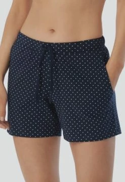 SCHIESSER Schlafshorts, Tunnelzug, Punkte, Für Damen 835 DUNKELBLAU-GE -SCHIESSER Shop unnamed file 2181