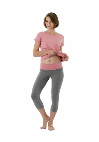 ALBERTKREUZ Schlafanzug Pyjama Highwaist 3/4 Hose Mehrfarbig 5 ALBERTKREUZ Schlafanzug Pyjama Highwaist 3/4 Hose Mehrfarbig – Bild 4