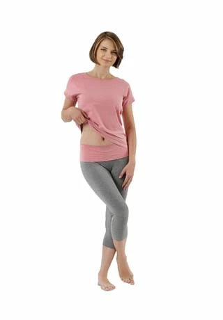 ALBERTKREUZ Schlafanzug Pyjama Highwaist 3/4 Hose Mehrfarbig 6 ALBERTKREUZ Schlafanzug Pyjama Highwaist 3/4 Hose Mehrfarbig – Bild 5