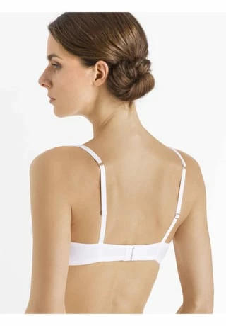 HANRO Cotton Sensation Schalen-BH, Triangel-Form, Bügellos, Für Damen 0101/WHITE 5 HANRO Cotton Sensation Schalen-BH, Triangel-Form, Bügellos, Für Damen 0101/WHITE – Bild 3