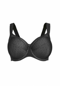 ROSA FAIA Damen Bügel-BH, Big Cup Emily Schwarz