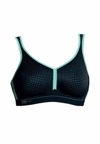 Anita® Sport BH Performance Schwarz/ Pool Blue 3 Anita® Sport BH Performance Schwarz/ Pool Blue