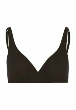 SCHIESSER Shop 31 HANRO Cotton Sensation Schalen-BH, Triangel-Form, Bügellos, Für Damen 0019/BLACK
