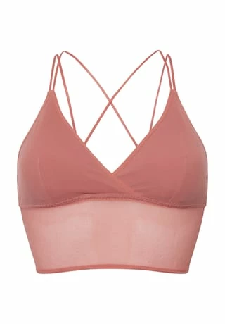 Bralette, bügellos, leicht transparent, für Damen MANGUUN Bralette, Bügellos, Leicht Transparent, Für Damen CANYON ROSE SOLID -SCHIESSER Shop unnamed file 253