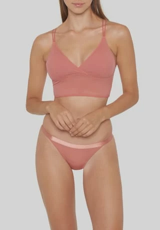Bralette, bügellos, leicht transparent, für Damen MANGUUN Bralette, Bügellos, Leicht Transparent, Für Damen CANYON ROSE SOLID -SCHIESSER Shop unnamed file 254