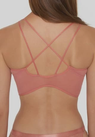 Bralette, bügellos, leicht transparent, für Damen MANGUUN Bralette, Bügellos, Leicht Transparent, Für Damen CANYON ROSE SOLID -SCHIESSER Shop unnamed file 256