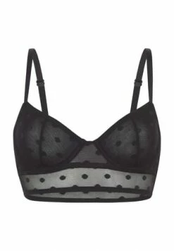MANGUUN Bügel-BH, Punkte, Für Damen BLACK