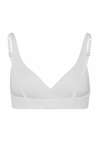 HANRO Cotton Sensation Schalen-BH, Triangel-Form, Bügellos, Für Damen 0101/WHITE 9 HANRO Cotton Sensation Schalen-BH, Triangel-Form, Bügellos, Für Damen 0101/WHITE – Bild 7