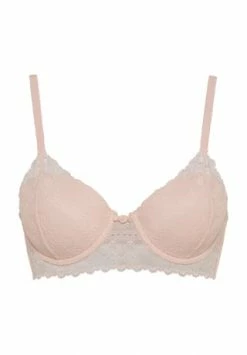 MANGUUN Bügel-BH, Spitze, Schleife, Für Damen 1504 PEACH BLUSH