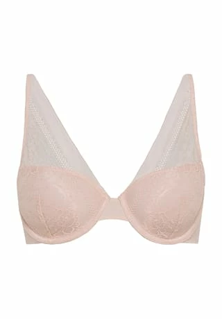 MANGUUN Bügel-BH, Spitze, Tüll, Für Damen 1504 PEACH BLUSH 3 MANGUUN Bügel-BH, Spitze, Tüll, Für Damen 1504 PEACH BLUSH
