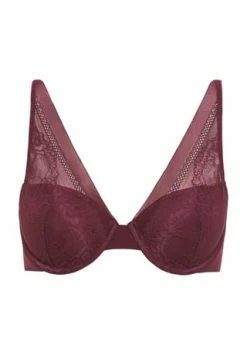 MANGUUN Bügel-BH, Spitze, Tüll, Für Damen 1522 ZINFANDEL