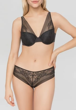 Bügel-BH, Spitze, Tüll, für Damen MANGUUN Bügel-BH, Spitze, Tüll, Für Damen BLACK -SCHIESSER Shop unnamed file 285