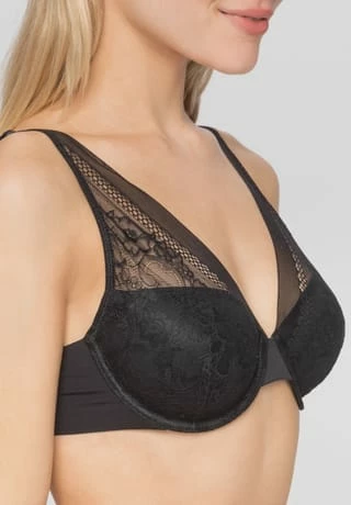 Bügel-BH, Spitze, Tüll, für Damen MANGUUN Bügel-BH, Spitze, Tüll, Für Damen BLACK -SCHIESSER Shop unnamed file 288