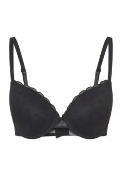 MANGUUN Schalen-BH, Spitze, Für Damen BLACK