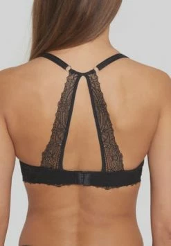 MANGUUN Schalen-BH, Spitze, Verstellbare Träger, Für Damen BLACK -SCHIESSER Shop unnamed file 307