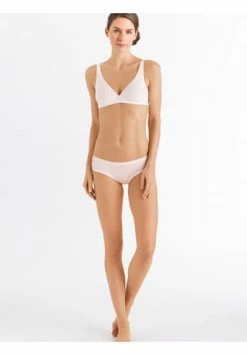 HANRO Cotton Sensation Schalen-BH, Bügellos, Verstellbare Träger, Für Damen 0101/ WHITE -SCHIESSER Shop unnamed file 32