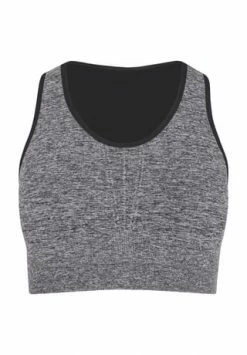 ALEX Sport-BH "Ella Medium Impact", Weich, Kreuzrücken, Für Damen MED GREY MEL
