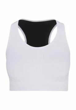 ALEX Sport-BH "Ella Medium Impact", Weich, Kreuzrücken, Für Damen BRIGHT WHITE