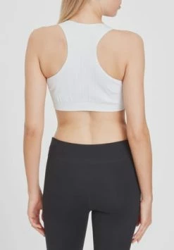 ALEX Sport-BH "Ella Medium Impact", Weich, Kreuzrücken, Für Damen BRIGHT WHITE -SCHIESSER Shop unnamed file 338