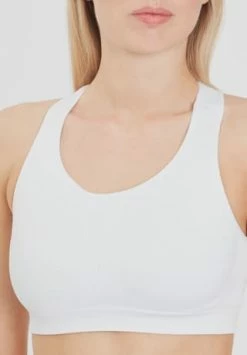 ALEX Sport-BH "Ella Medium Impact", Weich, Kreuzrücken, Für Damen BRIGHT WHITE -SCHIESSER Shop unnamed file 339