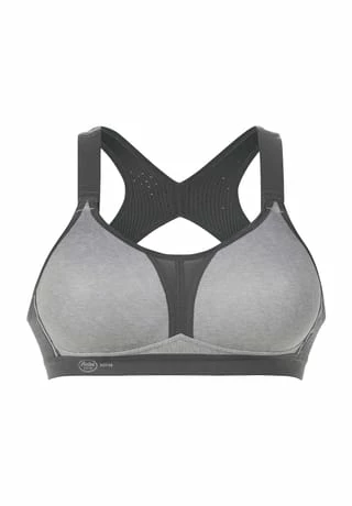 Anita® Sport-BH, Atmungsaktiv, Für Damen Hellgrau Meliert/ Anthrazit 3 Anita® Sport-BH, Atmungsaktiv, Für Damen Hellgrau Meliert/ Anthrazit