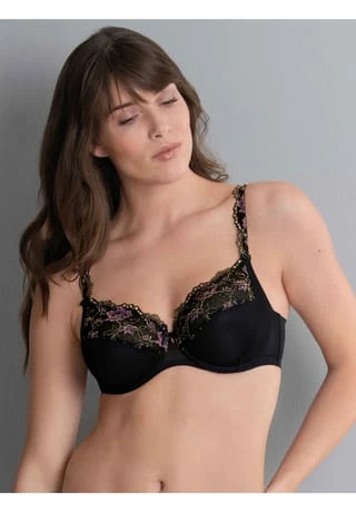 ROSA FAIA Damen Bügel-BH Colette Black 4 ROSA FAIA Damen Bügel-BH Colette Black – Bild 2