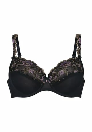 ROSA FAIA Colette Bügel-BH, Floral, Spitze, Für Damen 001 SCHWARZ 3 ROSA FAIA Colette Bügel-BH, Floral, Spitze, Für Damen 001 SCHWARZ