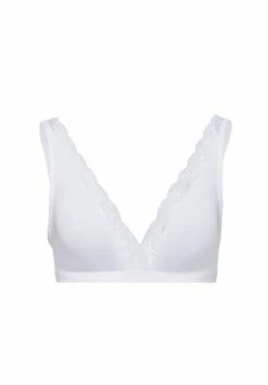 SCHIESSER Shop 41 HANRO Soft Cup BH Cotton Lace White