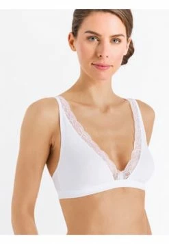 HANRO Soft Cup BH Cotton Lace White -SCHIESSER Shop unnamed file 44