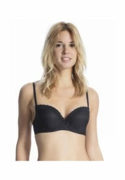 SCHIESSER Damen Schalen-BH Sabrina Schwarz