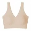 SCHIESSER Invisible Soft Bustier, V-Ausschnitt, Für Damen Nude
