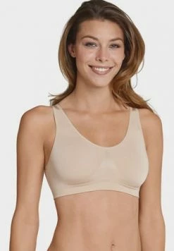 SCHIESSER Seamless Light Bustier, Nahtlos, Herausnehmbare Pads, Für Damen C4 410 NUDE -SCHIESSER Shop unnamed file 547