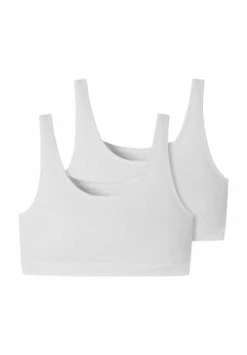 SCHIESSER 95/5 Bustier, 2er-Pack, Für Damen Weiß