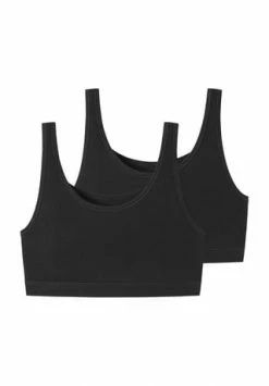 SCHIESSER 95/5 Bustier, 2er-Pack, Für Damen 000 SCHWARZ