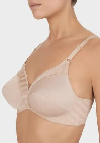 Felina BH, Bügellos, Flache Nähte, Für Damen Sand 6 Felina BH, Bügellos, Flache Nähte, Für Damen Sand – Bild 4