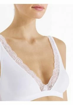HANRO Cotton Lace Soft-BH, Bügellos, Spitze, Für Damen 0101 WHITE 6 HANRO Cotton Lace Soft-BH, Bügellos, Spitze, Für Damen 0101 WHITE -SCHIESSER Shop unnamed file 60