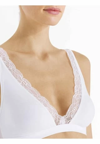 Cotton Lace Soft-BH, bügellos, Spitze, für Damen HANRO Cotton Lace Soft-BH, Bügellos, Spitze, Für Damen 0101 WHITE -SCHIESSER Shop unnamed file 60