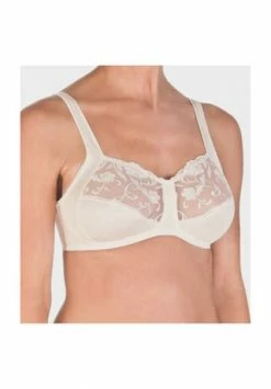 Felina Moments BH, Bügellos, Spitze, Floral, Für Damen 48 VANILLE