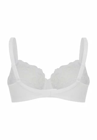 Felina Moments Bügel-BH, Spitzenapplikation, Für Damen Weiß 4 Felina Moments Bügel-BH, Spitzenapplikation, Für Damen Weiß – Bild 2