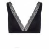 HANRO Soft Cup BH Cotton Lace Black