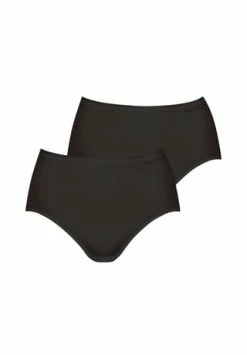 Mey Taillen-Slip 2er Pack Organic Schwarz