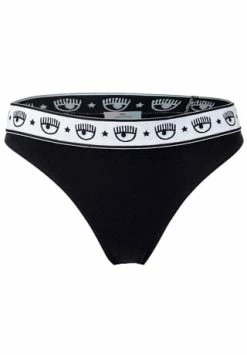 CHIARA FERRAGNI Damen String 2er Pack - Brief, Cotton Stretch, Logobund, Uni Schwarz 11 CHIARA FERRAGNI Damen String 2er Pack - Brief, Cotton Stretch, Logobund, Uni Schwarz -SCHIESSER Shop unnamed file 963