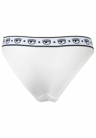CHIARA FERRAGNI Damen String 2er Pack - Brief, Cotton Stretch, Logobund, Uni Schwarz/ Weiß 11 CHIARA FERRAGNI Damen String 2er Pack - Brief, Cotton Stretch, Logobund, Uni Schwarz/ Weiß – Bild 9